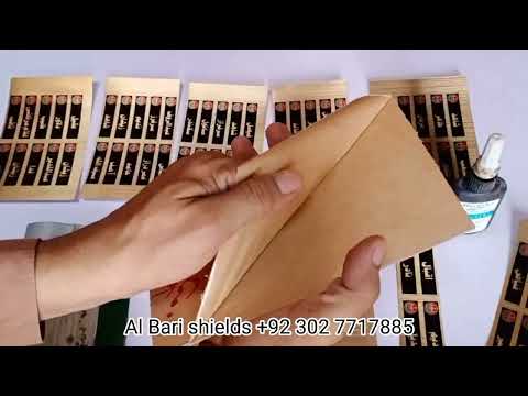 How To Make Name  Badges  UV Chemical  Pasting