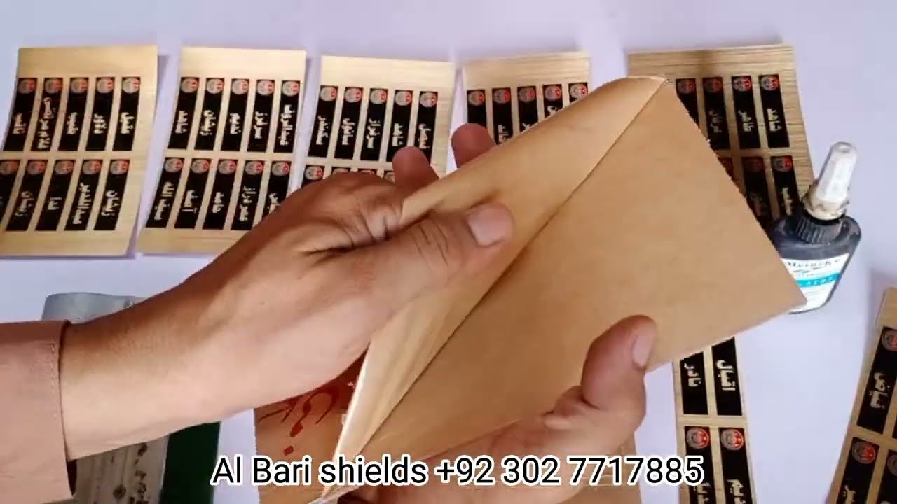 How To Make Name  Badges  UV Chemical  Pasting