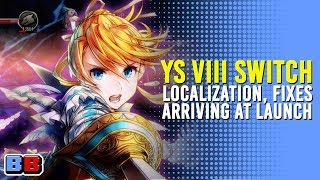 Ys VIII Nintendo Switch Localization and Bug Fixes Arriving Soon | News | Backlog Battle