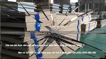 Xưởng sản xuất cửa nhựa ABS Hàn Quốc