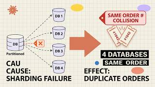 Splitting a Database Gave Two Customers the Same Order