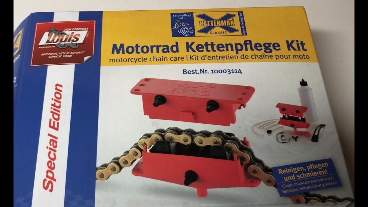 Neu - Motorrad Kettenreiniger Kit Kettenmax Kettenpflege Louis in Hannover  - Vahrenwald-List, Motorradteile & Zubehör