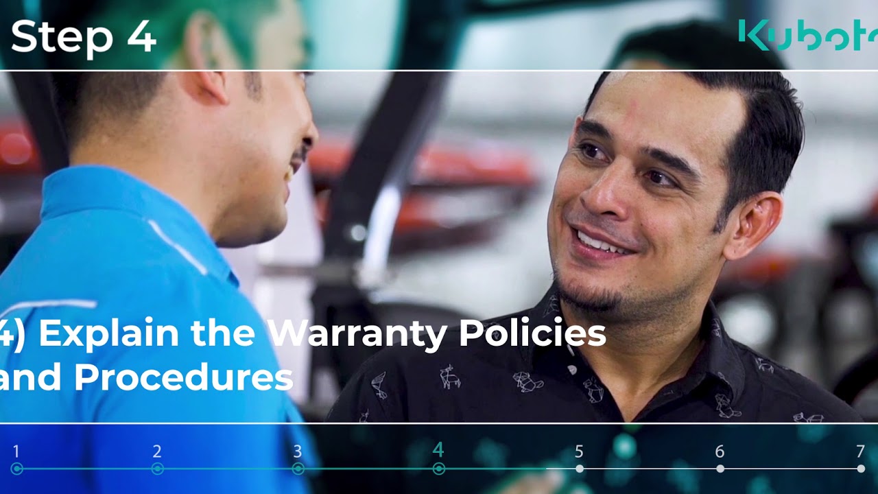 Kubota Delivery Inspection YouTube
