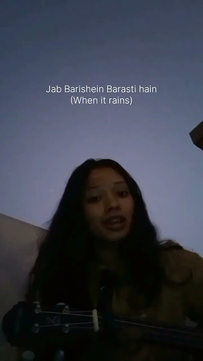 Baarishein |female cover by omisha pharswan #baarishein #anuvjain #ukulele