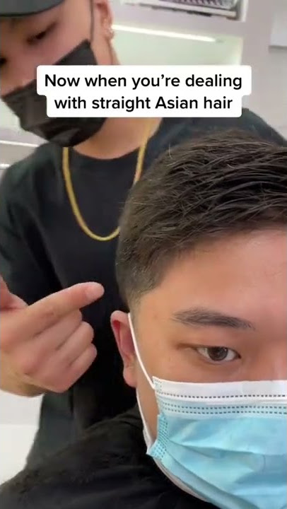 Tips on cutting Asian Hair #shorts