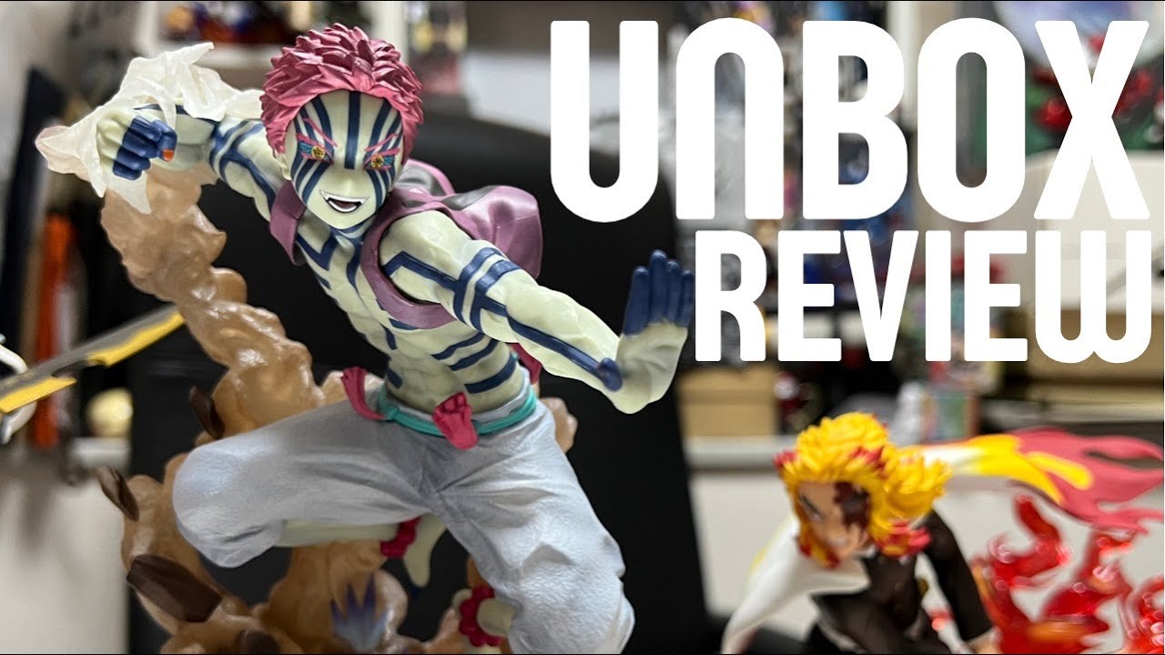 Figuarts Zero Demon Slayer Akaza Unbox Review フィギュアーツ ZERO 鬼滅の刃 猗窩座 上弦の参 開封  レビュー