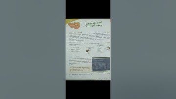 Computer | Class 6 | Chapter 2 | Language and Software Story | Part 1