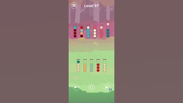 Ball Sort Puzzle Medium Level 97 gameplay (iOS Android)