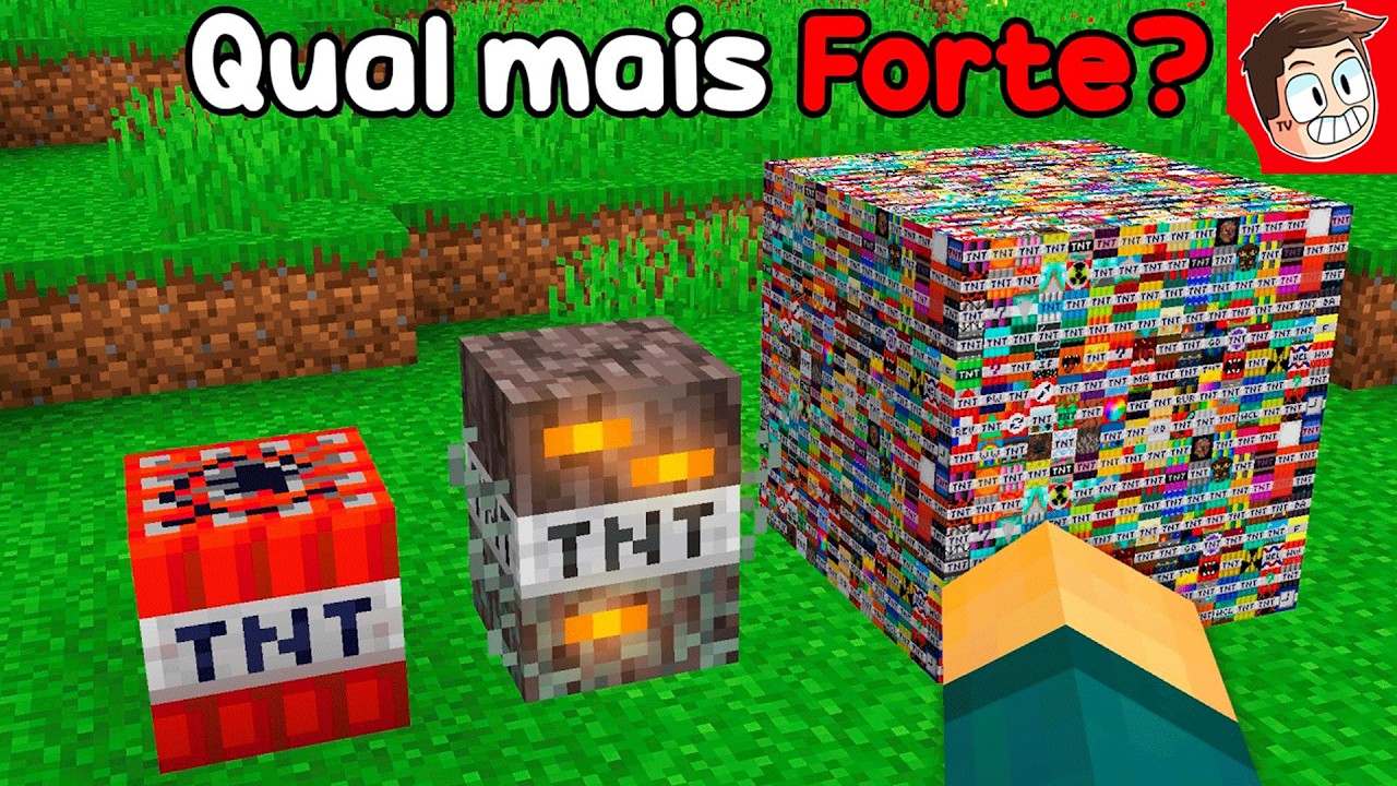 Testei as TNT ILEGAIS do Minecraft! - Parte 2