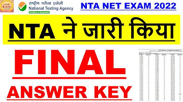 Nta relased Final Answer keys How to check Latest update #studybharat #Amanvohra #9888523440