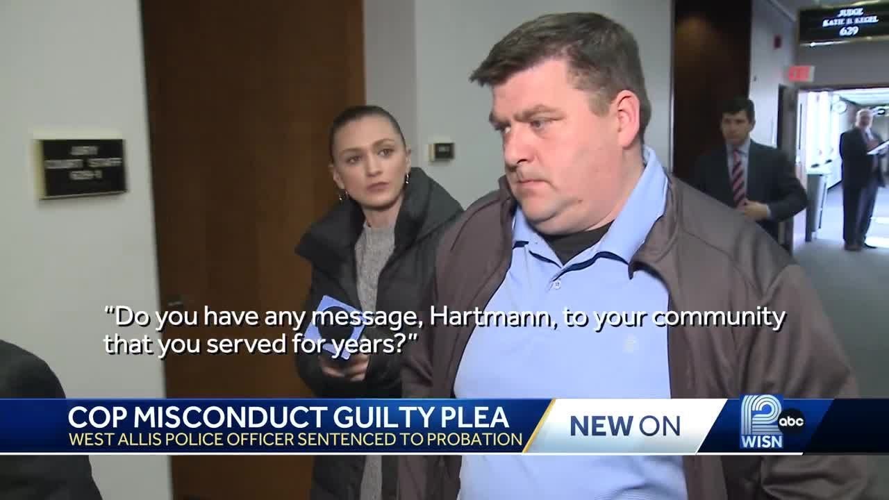 West Allis police officer misconduct guilty plea - YouTube