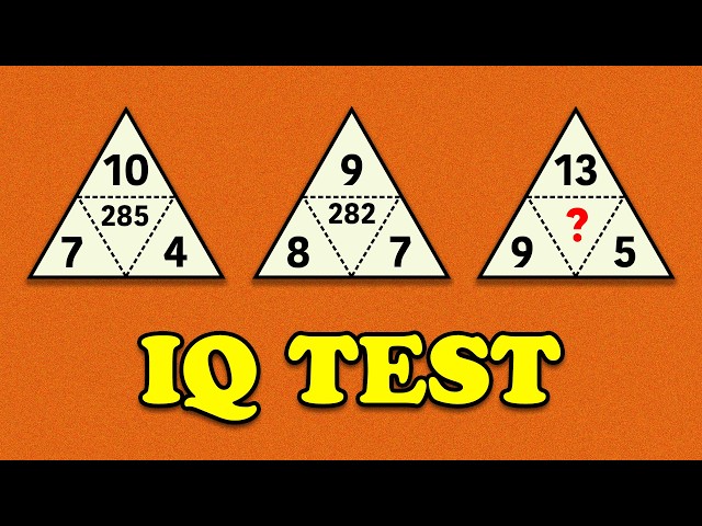 IQ test | Challenge your mind with this math riddle - YouTube