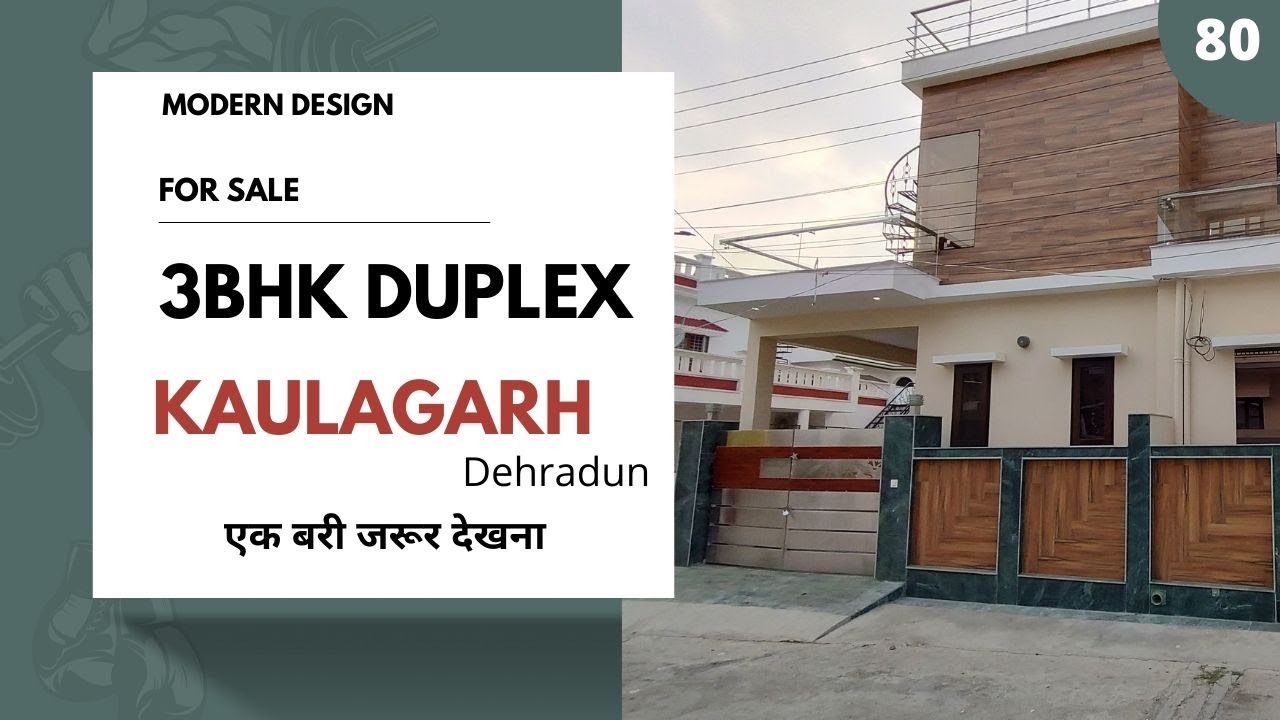 3BHK Modern Design House For Sale in Kaulagarh Dehradun YouTube