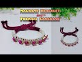 Memadukan Permata cangkang dengan Gelang Tali, mudah || Macrame bracelet with beads