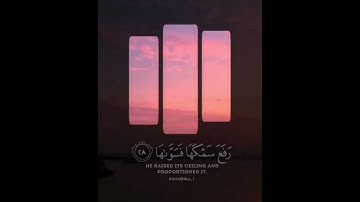 أأنتم أشد خلقاً أم السماء بناها - تلاوة خاشعة من سورة النازعات بصوت القارئ نبيل الرفاعي