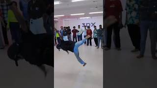 public reaction 😱#vairal #trending #fyp #boost #foryou #garba #steps #spin