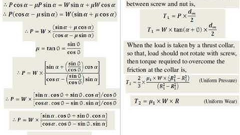 Design of power screw-2