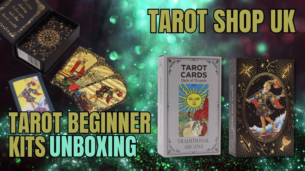 Tarot Starter Kits for Beginners – Unboxing & Walkthrough | Basic