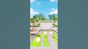 Sân Vườn Nhỏ Xinh - Ý Tưởng Lớn | Tiểu Cảnh Sân Vườn Đẹp