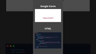 game dino html,#coding#dino#html#css #javascript #programming