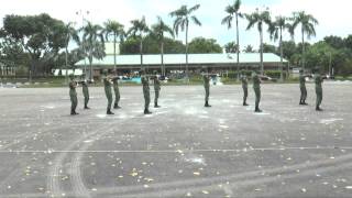 Woodlands Ring Secondary School Precision Drill Squad 2015