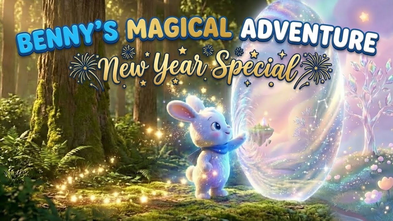 A Magical New Year with Benny the Bunny | Kids Fantasy Story | Bed Time Story