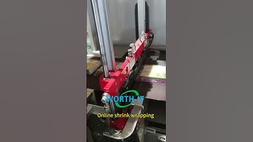 12 friction feeder auto combine notebook online shrink wrapping auto package line