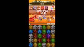 Puzzle Trooper - How To Beat Volcanic Sundae Isle 6