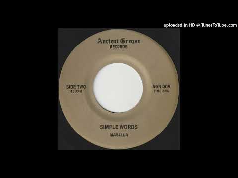 Masalla — Masalla - Simple Words