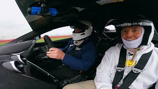 McFly's Danny Jones takes the McLaren 620R for a spin at Silverstone! | Silverstone Festival 2023