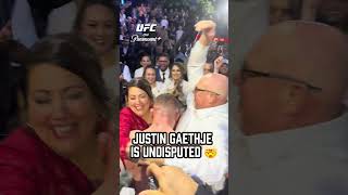 JUSTIN GAETHJE IS ON TOP OF THE WORLD 🤯 #ufcwhitehouse