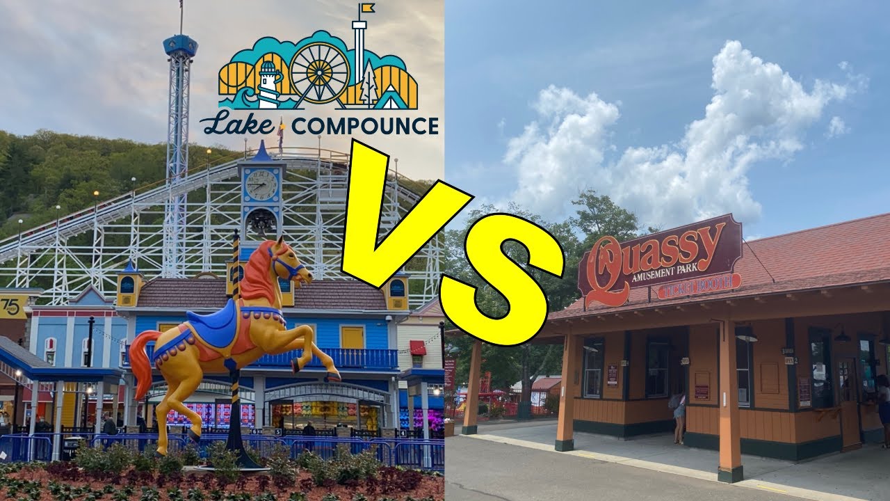 Lake Compounce Vs Quassy Amusement Park YouTube