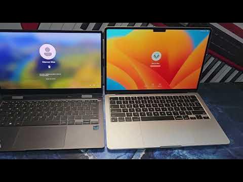 Samsung Book 3 (360) X MacBook M2 