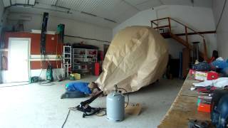 Homemade Paper Hot Air Balloon with GoPro