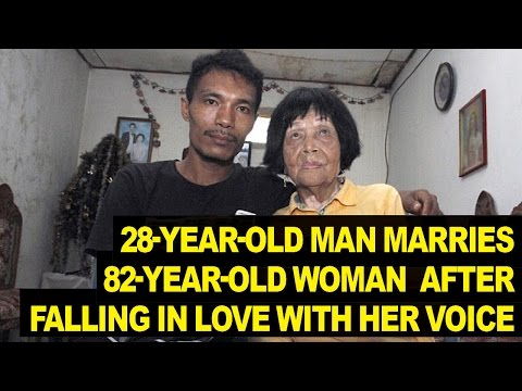 28 Falls In Love W 82-Year-Old's voice, marries her