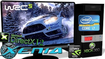 XENIA-DX12 1.05-ML [Xbox 360] - WRC 5 [Gameplay] DirectX12 #4