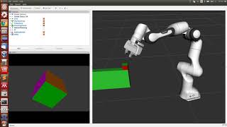 QUT DAAD Panda view point sampling using MoveIt! and final Rubik&#39;s cube