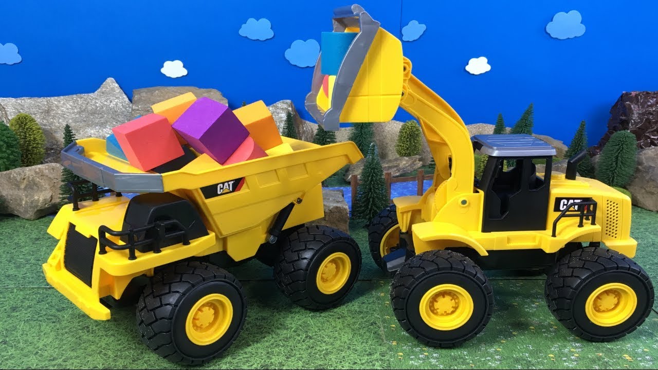 carros cat para niños