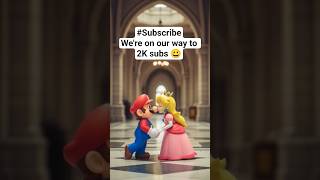 Mario Kisses Princess Peach