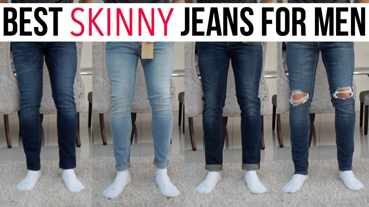 Skinny Jeans Haul For Guys In 18 Asos New Look River Island Stradivarius Youtube