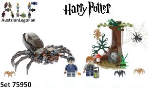 Lego Harry Potter 75950 Aragog´s Lair - Lego Speed Build Review - YouTube