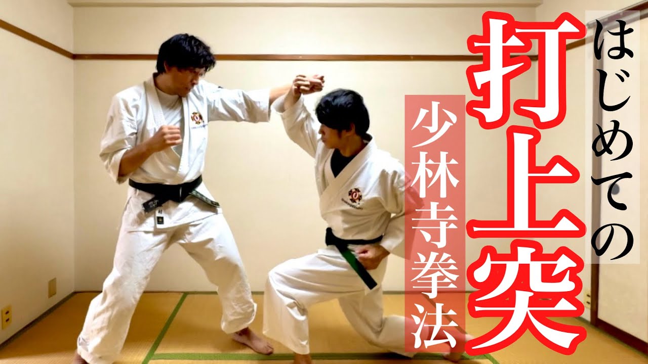 打上突 はじめての 少林寺拳法シリーズ 茶帯への道 - YouTube
