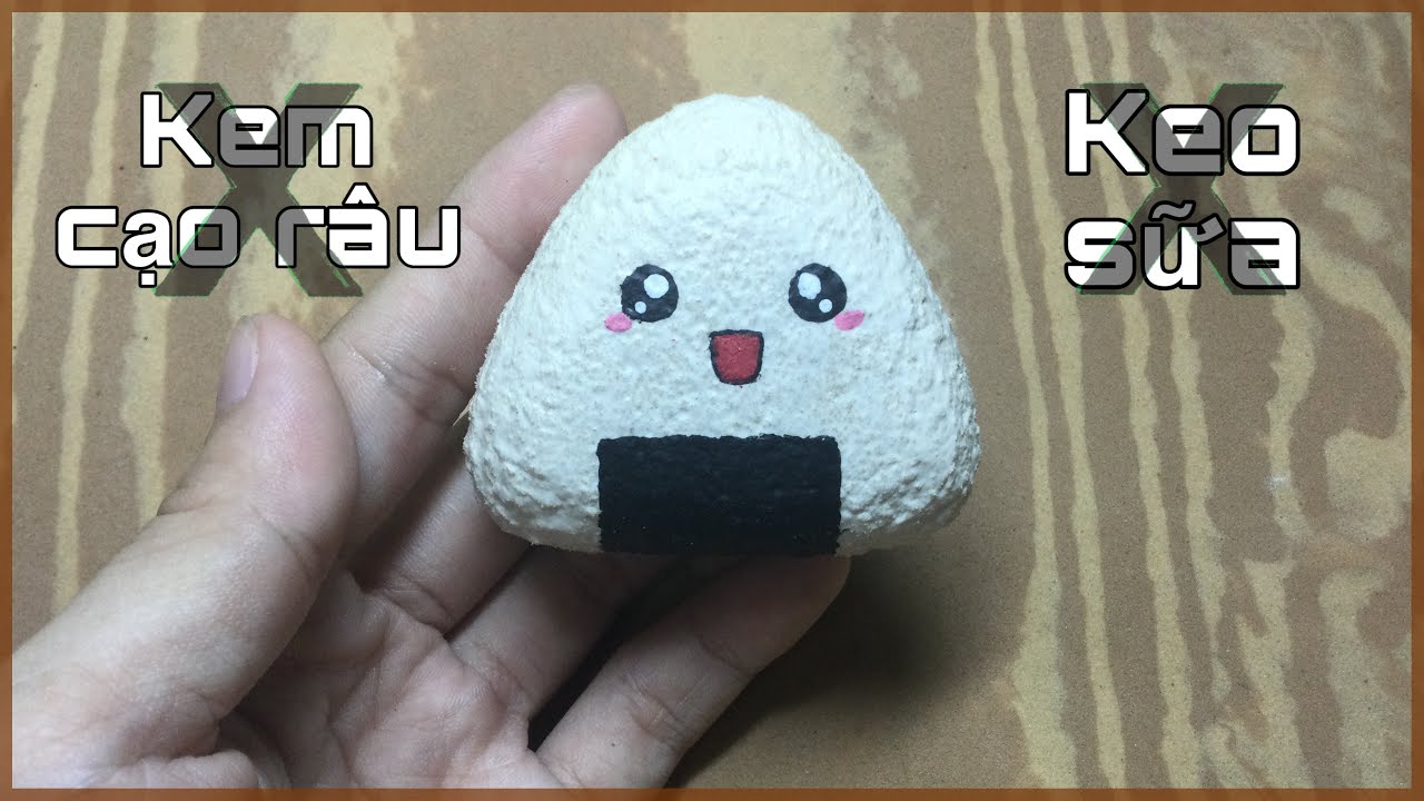 CÁCH LÀM SQUISHY HANDMADE KHÔNG CẦN KEO SỮA VÀ KEM CẠO RÂU SIÊU CHẬM ...