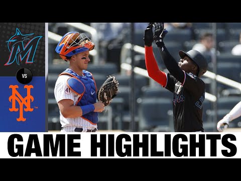 Marlins vs. Mets Game Highlights (4/10/21) | MLB Highlights