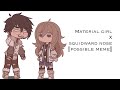 Material Girl X Squidward Nose Materialgirl Cupcakkeremix 