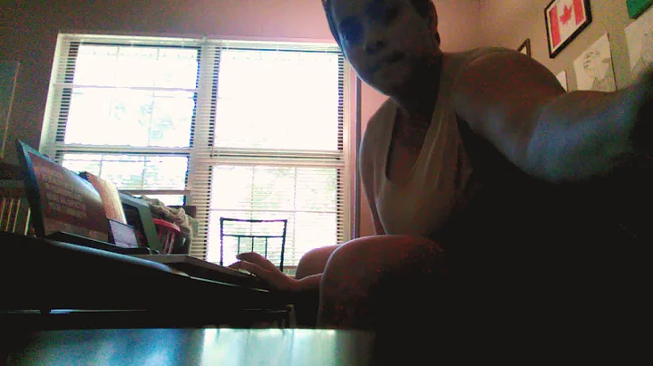 Raymond Valentin Playing Silent Night On Keyboard ...