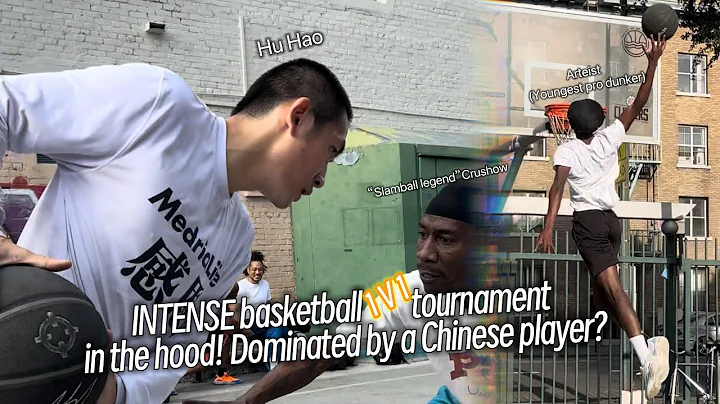 Little Chinese Kid Plays Basketball In The HOOD！ - DayDayNews
