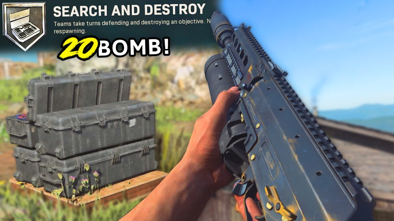 "SeeK get a 20 Bomb" Modern Warfare Search and Destroy Rushing