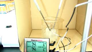 Temperature During a Phase Change (ice melting)