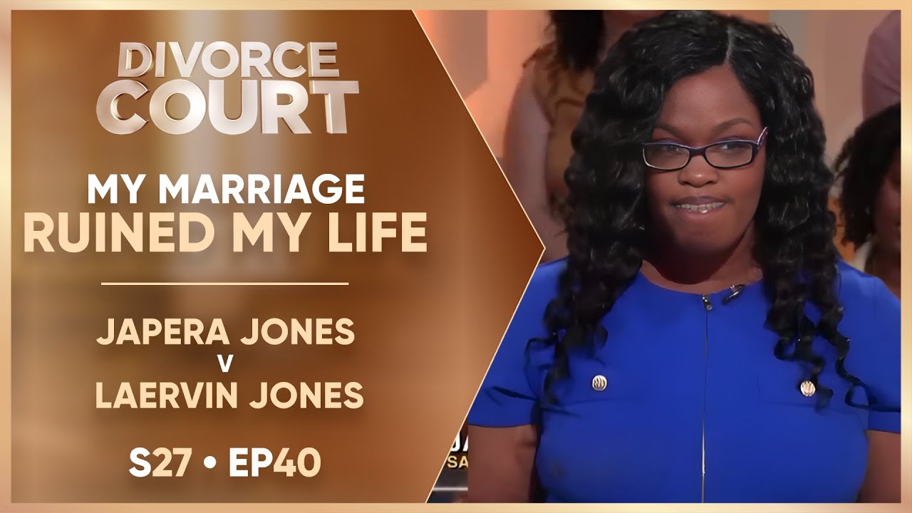 Джапера Джонс против Лаэрвина Джонса: Мой брак разрушил мою жизнь | 27 сезон, 40 серия